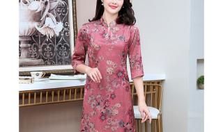 中老年服装连衣裙